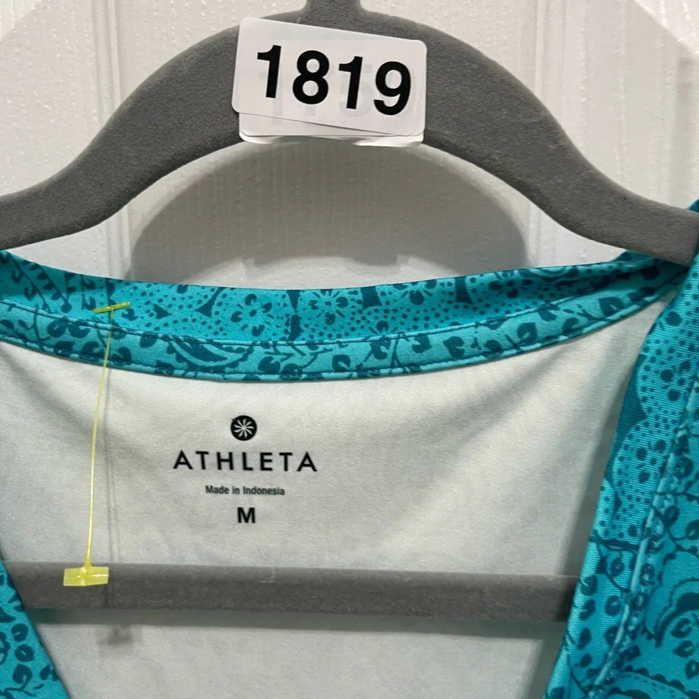 Athleta Asymmetrical Teal Dress - Picture 7 of 13